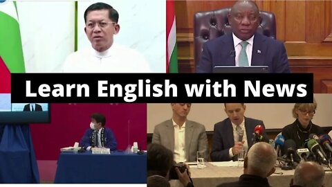 Learn English with News: American English Conversation. Listening English Practice.