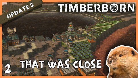 First Bad Tide Masterfully Avoided | Timberborn Update 5 | 2