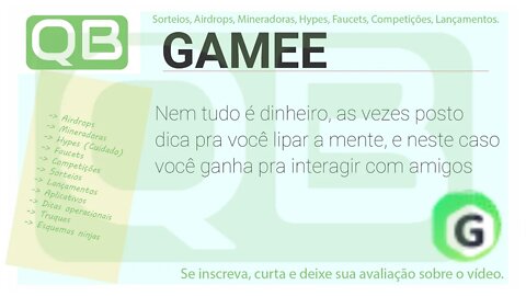 Dica - Game - Ganhe enquanto relaxa - Vale o tempo investido