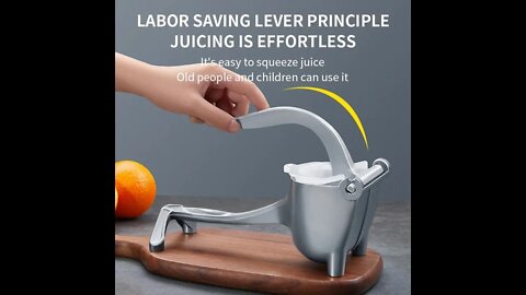 Manual Juice Press | Orange Juicer Manual | Manual cold press juicer | Best Manual Juice Press