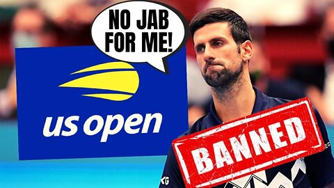 Wimbledon Champion Novak Djokovic BANNED From US Open For Not Being Vaccinated