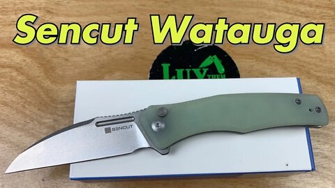 Sencut Watauga button lock flipper maybe the best value quality knives available !