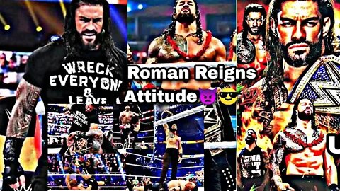 👿Roman Reigns Attitude Status💯😎 || Roman Reigns Trending Whatsapp Status👿😎💯 |RR King Attitude status