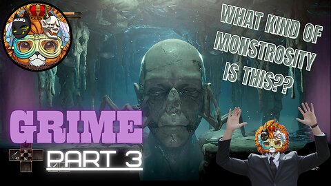 GRIME PC Walkthrough Gameplay Part 3 - FIRST BOSS (FULL GAME)