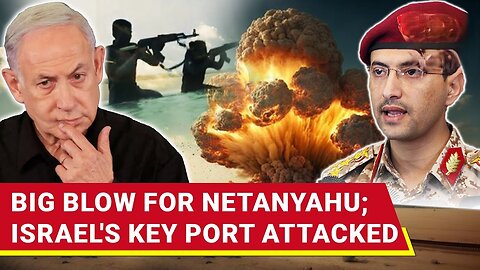 Israel's Crucial Port 'Bombed'; Houthis, Iraqi Resistance Launch Mega Strike | Watch