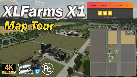 XLFarms X1 | Map Review | Farming Simulator 22