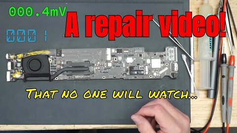 Paul (fails to) fix a MacBook logic board at Rossmann Repair