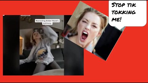 Amber Heard Trying to Silence Tik Tok. Want to Know Why?