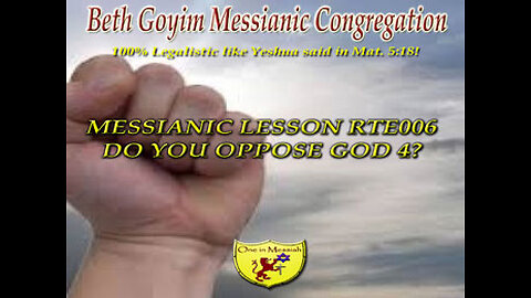 BGMCTV RTE R006 DO YOU OPPOSE GOD 4. www.bgmctv.org