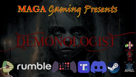 Demonologist and Phasmaphobia w/ D-PadChad, Misfit and Ben