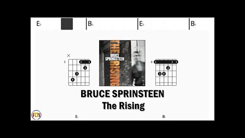 BRUCE SPRINGSTEEN The Rising - Guitar Chords & Lyrics HD