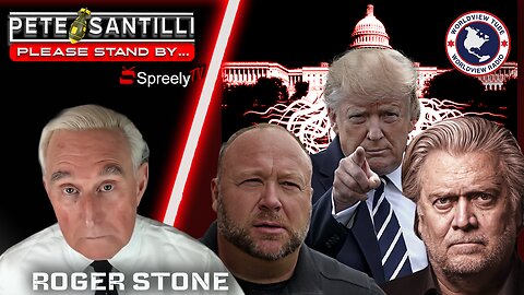 Roger Stone: EXCORIATES The Deep State On Trump, Bannon & Alex Jones