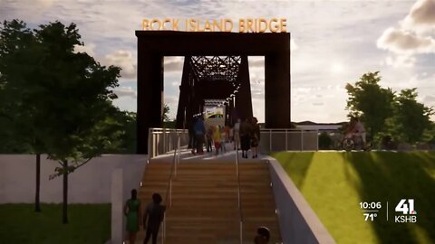 Wyandotte County officials OK zoning changes for Rock Island Railroad Bridge; Construction set to begin