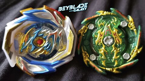 IMPERIAL DRAGON .Ig' vs BUSHIN ASHURA .Hr.Kp TEN - Beyblade Burst ベイブレードバースト