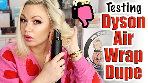 Testing a Dyson Air Wrap Dupe ...| Code Jessica10 saves you Money at All Approved Vendors