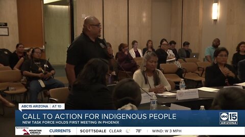 Statewide Task Force to Combat Missing & Murdered Crisis in indigenous communities