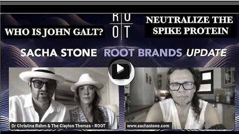 Sacha Stone W/ HUGE INTEL. THE SECRET TO NEUTRALIZE THE SPIKE PROTEIN. TY JGANON & SGANON