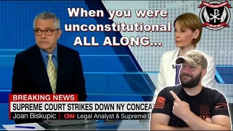 The moment CNN realizes Gun Control won't be the same and they've been UNCONSTITUTIONAL all along...