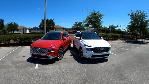 2021 Hyundai Santa Fe Calligraphy VS 2021 Santa Fe Limited