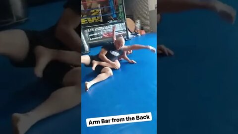 Arm Bar from The Back - Dynamic Arm Bar Finish