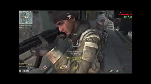 MW3 Survival Co-op Underground Wave 10 - 7:16.48