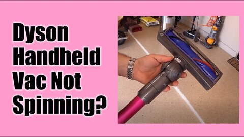 Dyson ● Vacuum Head Not Spinning? ● Get It Working Again with an Easy Fix ✅