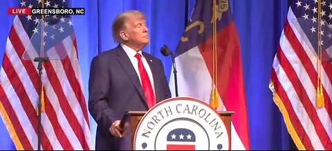 Donald J. Trump Speaks at NC GOP Convention