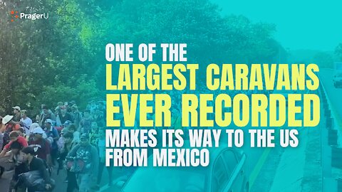 MASSIVE Migrant Caravan Makes Its Way To U.S. Border | Short Clips