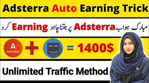 Adsterra Auto Earning SECRET Course Adsterra earning trick Adsterra earning