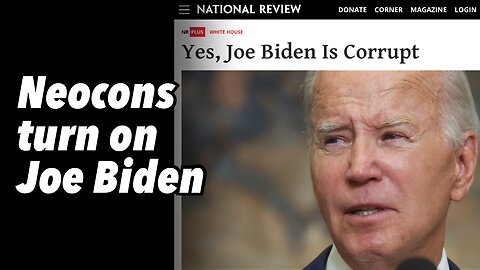 Neocons turn on Joe Biden