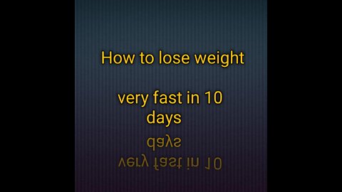 How to lose weight with out exercise or dite