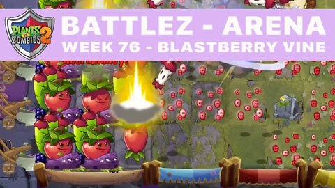 PvZ 2 - Battlez - Arena - Week 76 - Battle 4 - Level 1 Plants