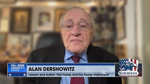 Liberal Media Cancels Dershowitz For Exposing Fraud Theory Alvin Bragg Concocted To Target Trump