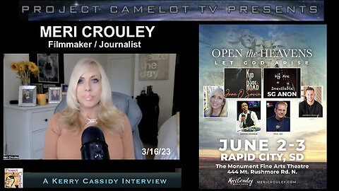 Meri Crouley: Filmmaker And Journalist Re Human Trafficking, Conference And Film 03/23/23..