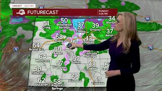 Rain and snow ahead - Sunday & Monday