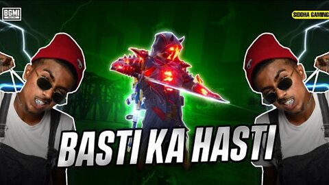 MC STAN Basti Ka Hasti x Nagade Sang Dhol Ultra HD BGMI Montage |Siddha Gaming♥️