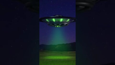 Alien Flying Saucer UFO Landing