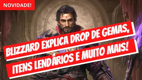 Diablo Immortal - Blizzard explica como funcionam drops de itens lendários e gemas