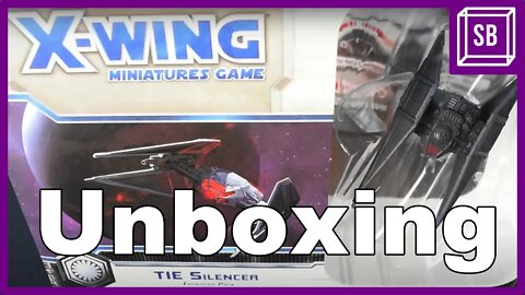 UNBOXING: Tie Silencer - Star Wars X-Wing Miniatures