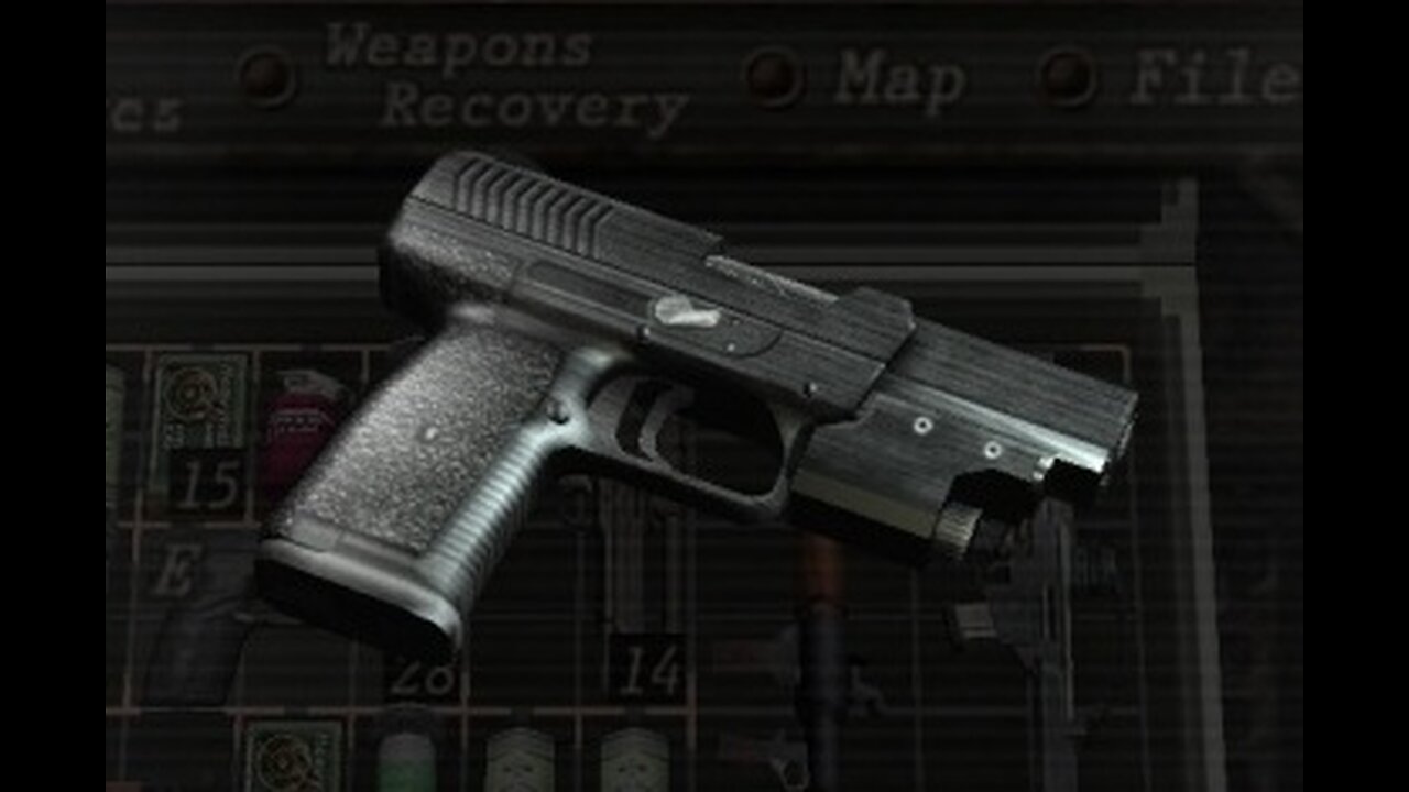 Biohazard 4 remake Punisher 5&7 hand gun show case review tested on ...