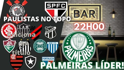 PALMEIRAS LÍDER! | CRISE NO FLAMENGO |FORA TURCO NO GALO?| PAULISTAS NO TOPO | BRASILEIRÃO