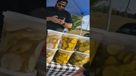 farmers market on an electric unicycle timelapse with Douglas Murray