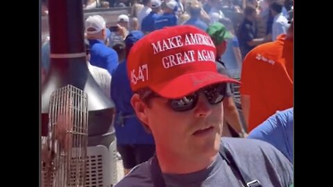 Matt Gaetz Taking Orders at the Pork Tent at the Iowa State Fair