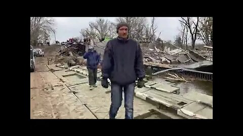 🇺🇦GraphicWar18+🔥Destroyed Bridge Ivankiv Village Pontoon Bridge Built - Ukraine Forces(ZSU) #Shorts