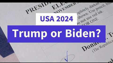 2024 Presidential Showdown: Biden vs Trump - according to AI