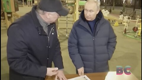 Putin pays visit to occupied Mariupol