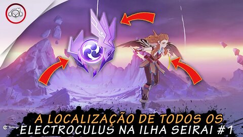 Genshin Impact,, A localização de todos electroculus na ilha Seirai #1 | Super Dica PT-BR