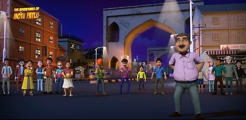 Ghost of Charminar - Hindi Cartoon - Motu Patlu - New episode S13