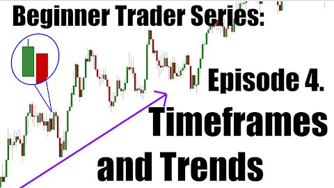 Beginner Trading Series - Ep 4. Timeframes and Trends on Charts