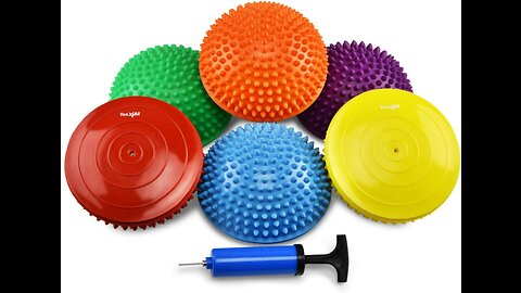 Nvzi Wobble Cushion, Balance Disc, Wiggle Seat, Balance Pads for Physical Therapy, Stability Di...